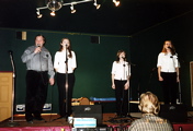 2001 Danny Breker sings with his girls